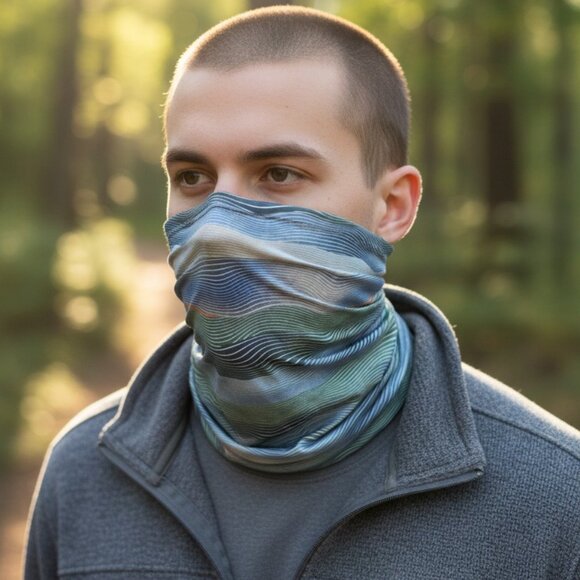 Comfort Shell Totally Tubular Tributary Fish Neck Gaitor Reversible neck - Picture 2 of 9